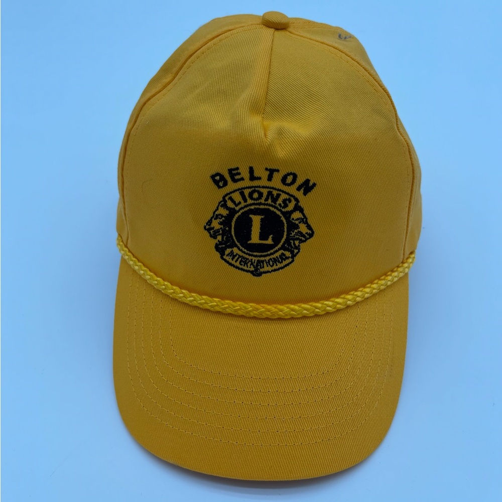 Vintage Lions Club Hat Belton SC Very Well Kept and